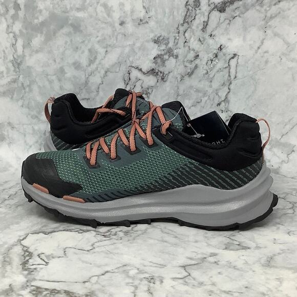 The North Face Sz 7W Blue/Black Vectiv Fastpack Futurelight Hiking Shoes BR11-1 - Picture 4 of 11